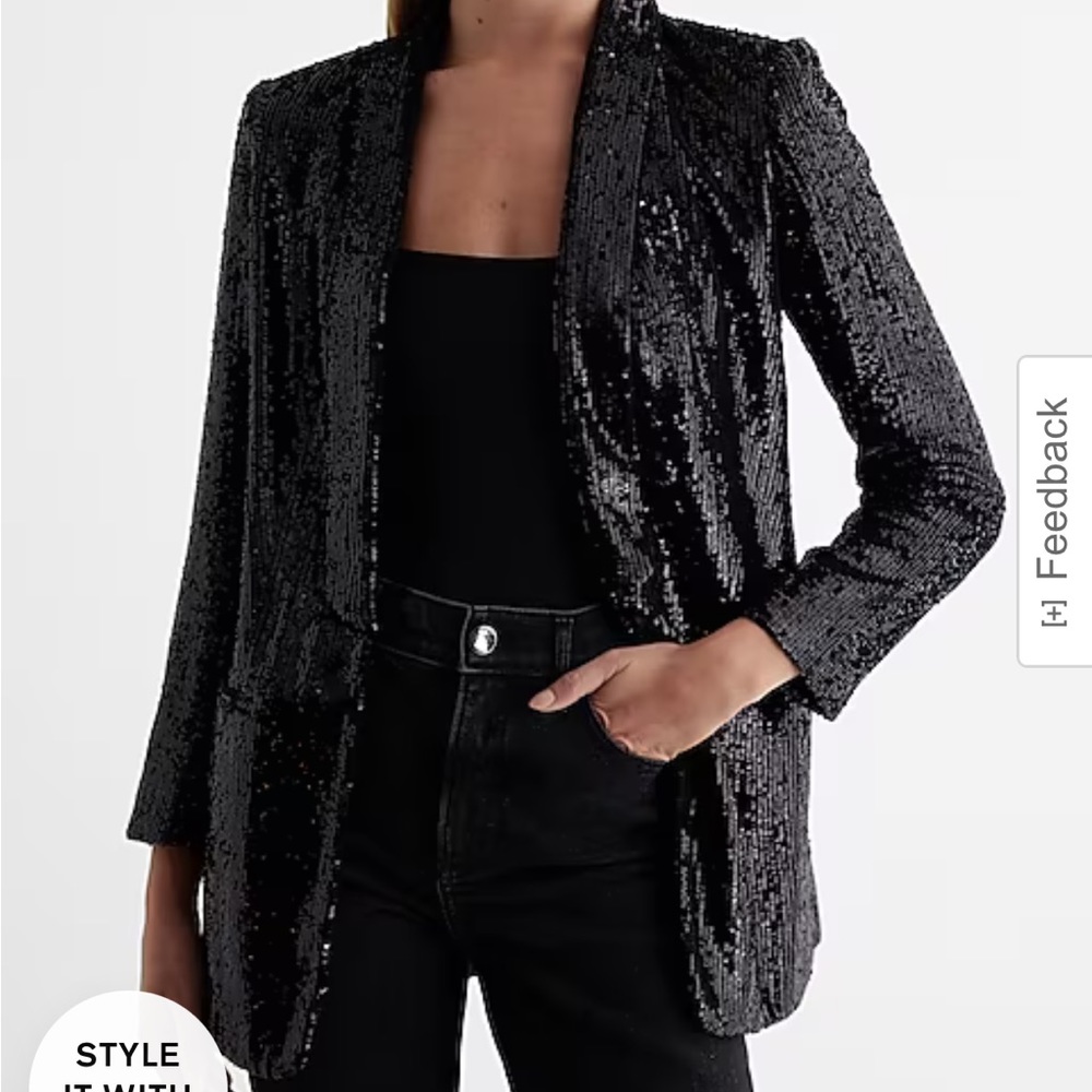 NWT Sequin Blazer